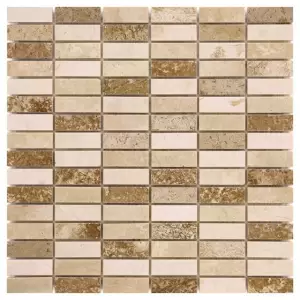 Dunin Travertine Block Mix 48 Mozaika 30,5x30,5