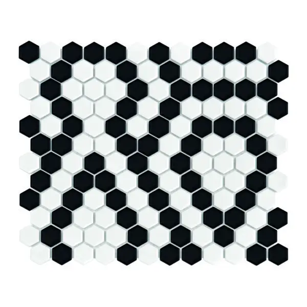 Dunin Mini Hexagon B&W Lace Mozaika 26x30