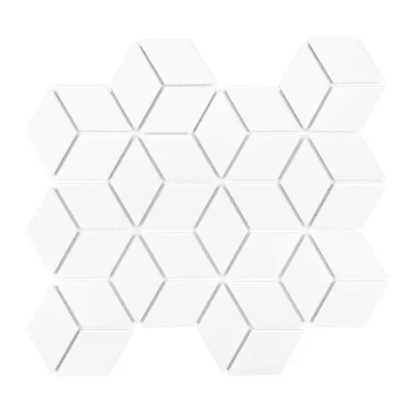 Dunin Mini Rombic White 48 Mozaika 30,7x26,8