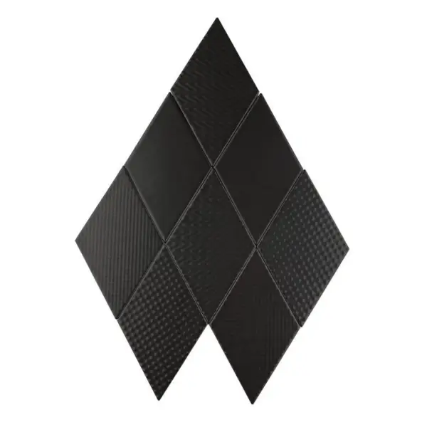 Dunin Rombic Black 01 matt Płytka 11,5x20