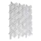 Dunin Carrara White Armor Mozaika 30x29