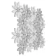 Dunin Carrara White Bloom Mozaika 31,5x28,5