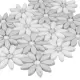 Dunin Carrara White Bloom Mozaika 31,5x28,5