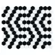Dunin Mini Hexagon B&W Coral Mozaika 26x30