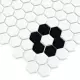 Dunin Mini Hexagon B&W Flower Mozaika 26x30