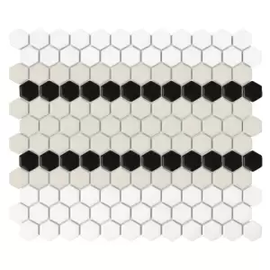 Dunin Mini Hexagon Stripe 5.C matt Mozaikia 26x30