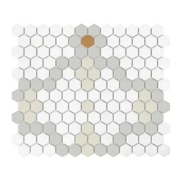 Dunin Mini Hexagon Doublehex matt Mozaika 40,1x34,1