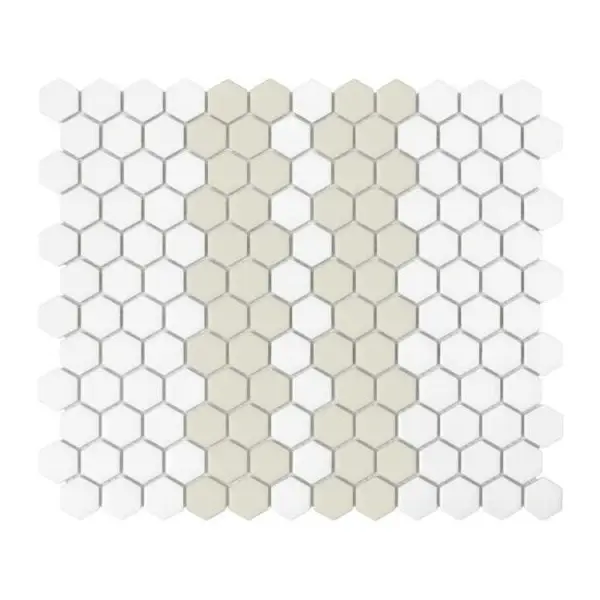 Dunin Mini Hexagon Stripe 2.1.C matt Mozaikia 26x30