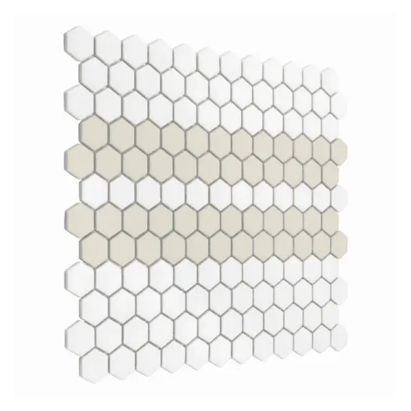 Dunin Mini Hexagon Stripe 2.C matt Mozaikia 26x30