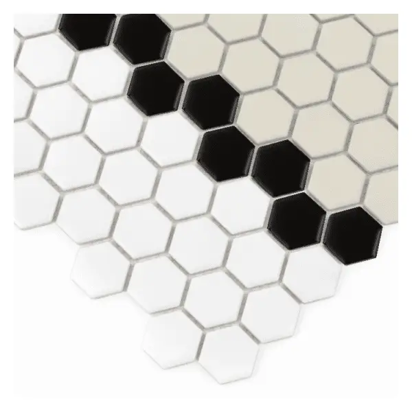 Dunin Mini Hexagon Stripe 3.1.B matt Mozaikia 26x30