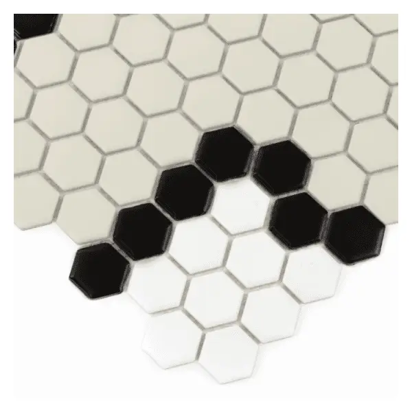 Dunin Mini Hexagon Stripe 3.2.B matt Mozaikia 26x30