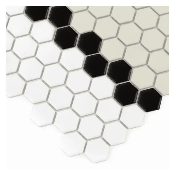 Dunin Mini Hexagon Stripe 3.3.B matt Mozaikia 26x30