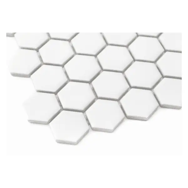 Dunin Mini Hexagon White matt Mozaikia 26x30