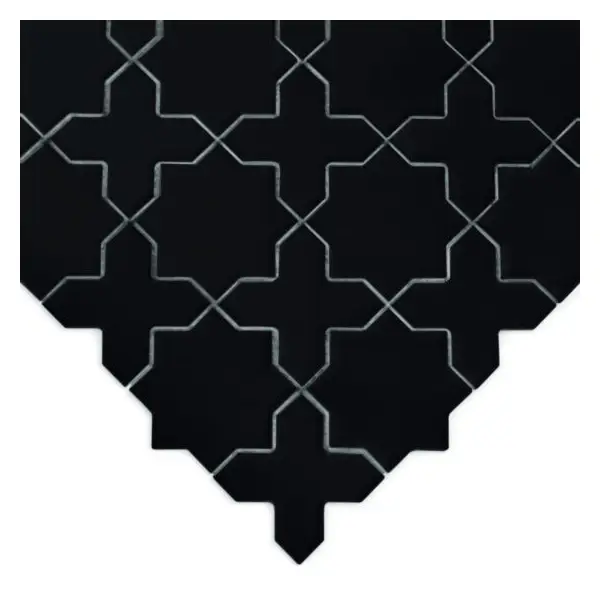 Dunin Star&Cross Black matt Mozaika 30,2x30,2