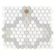 Dunin Mini Hexagon Doublehex matt Mozaika 40,1x34,1
