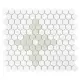 Dunin Mini Hexagon Floret matt Mozaikia 26x30