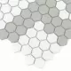Dunin Mini Hexagon Stripe 2.2.A matt Mozaikia 26x30