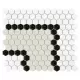 Dunin Mini Hexagon Stripe 3.2.B matt Mozaikia 26x30