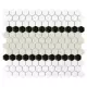 Dunin Mini Hexagon Stripe 3.B matt Mozaikia 26x30