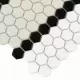 Dunin Mini Hexagon Stripe 5.2.C matt Mozaikia 26x30