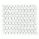 Dunin Mini Hexagon White matt Mozaikia 26x30