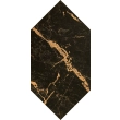 Tubądzin Domino Dekor ścienny Caramell gold form 22,5x14,8