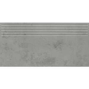 Tubądzin Domino Stopnica podłogowa OD1 graphite 59,8x29,8x0,8