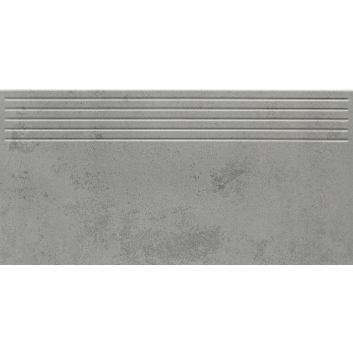 Tubądzin Domino Stopnica podłogowa OD1 graphite 59,8x29,8x0,8