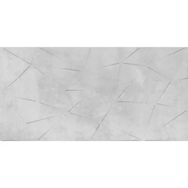 Egen Chicago Light Grey Triangles 30x60 Rect. (0,9) Polished