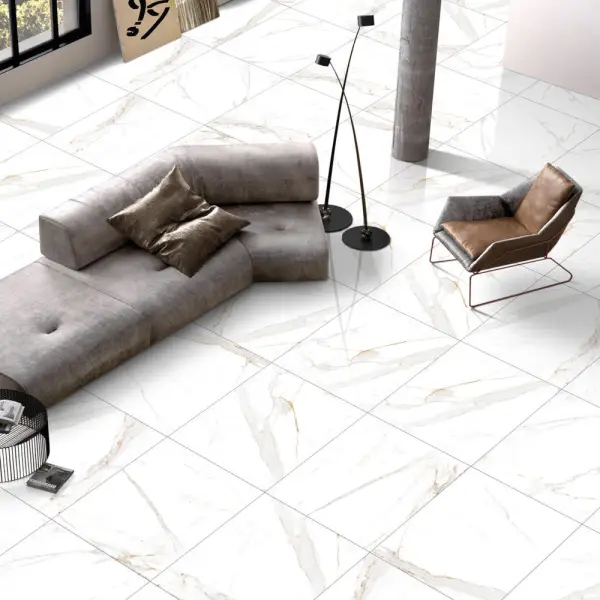 Egen Verona Gold 60x60x7mm Rect. (1,44) Polished