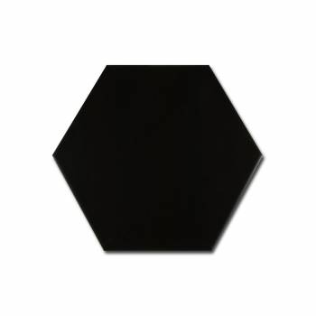 Equipe Hexatile Negro Mate 17,5x20