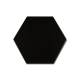 Equipe Hexatile Negro Mate 17,5x20