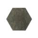 Equipe Hexatile Cement Black 17,5x20